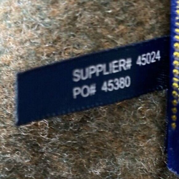 VTG Rugby Ralph Lauren Cardigan Womens‎ M 100% Wool Sweater Suede Elbow Patches - Picture 11 of 16